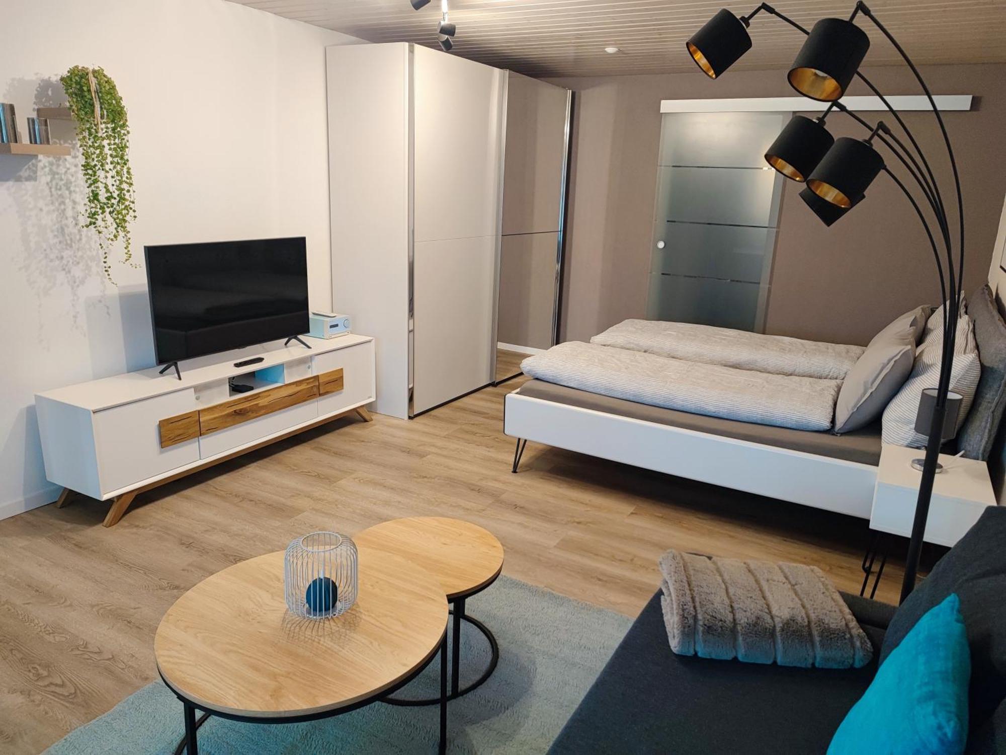 Kleine Auszeit - 2-Zimmer Ferienwohnung Spiez Exteriér fotografie